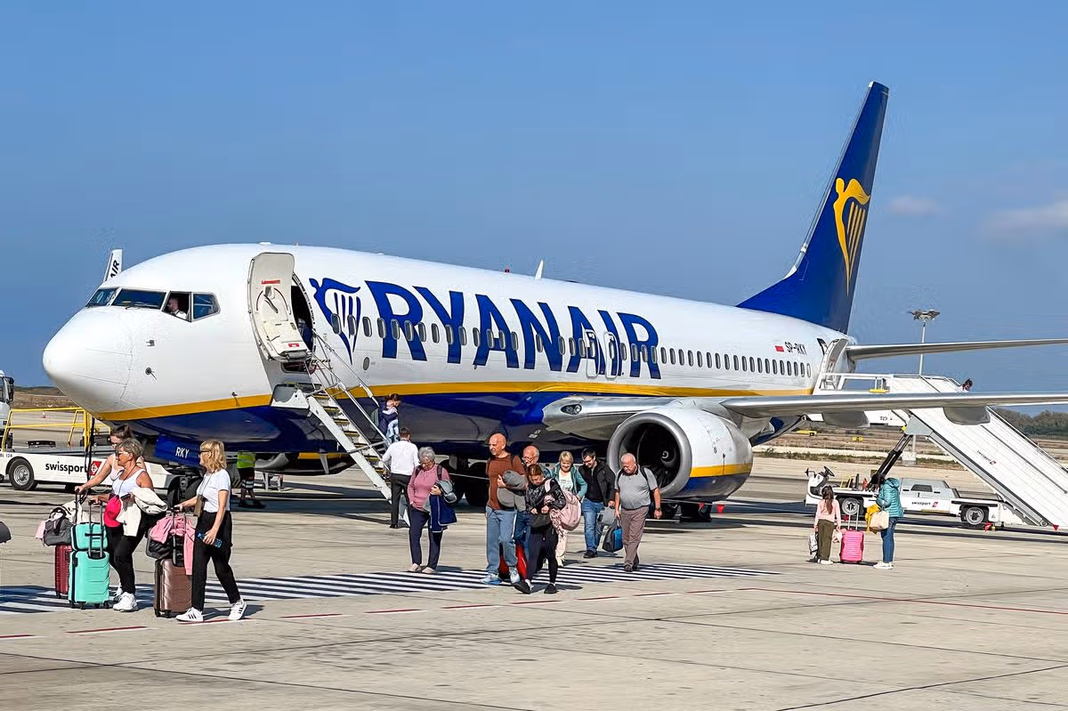 Ryanair flights will be on hold