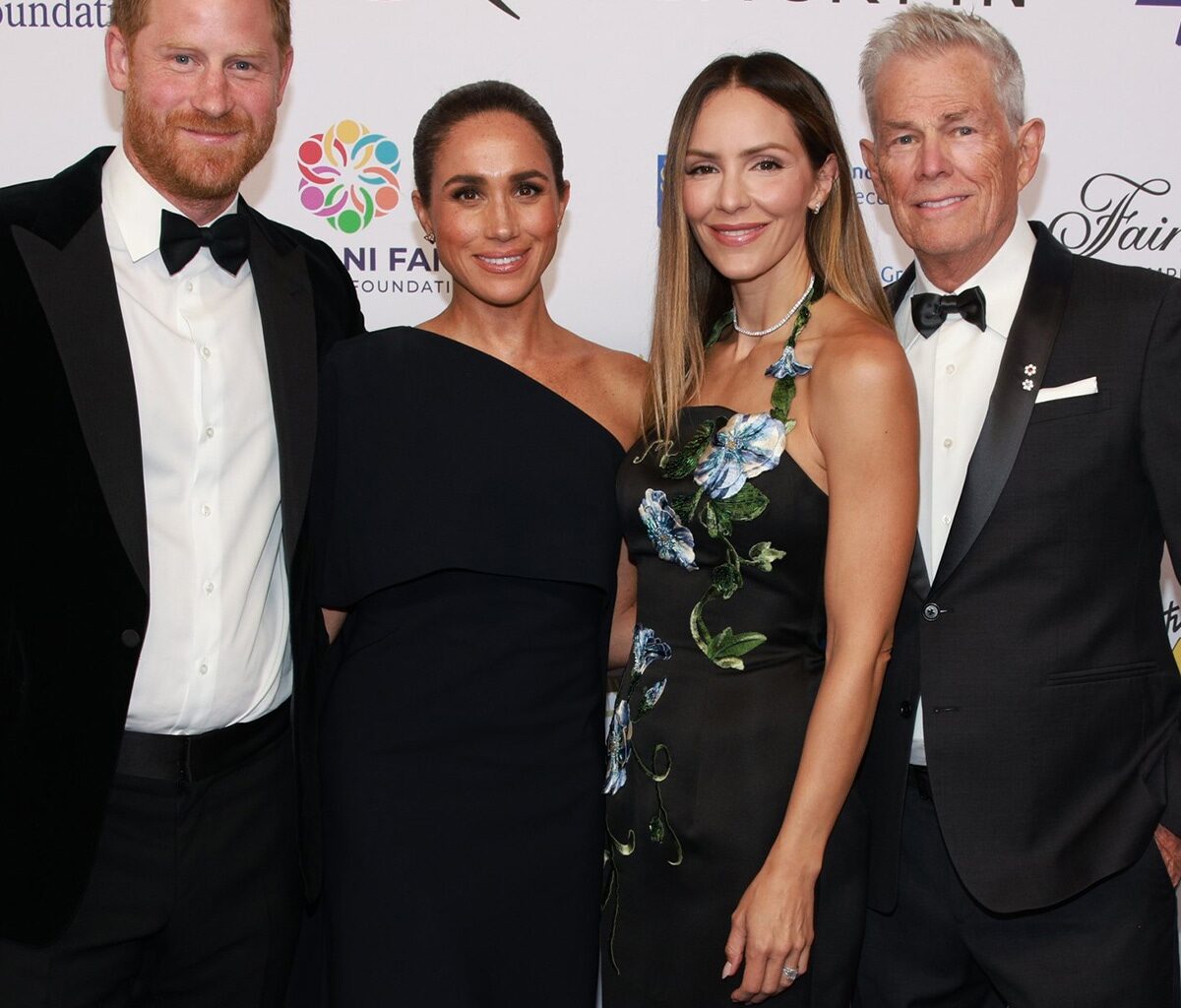 David Foster Denies Snubbing Meghan Markle, Prince Harry on Red Carpet