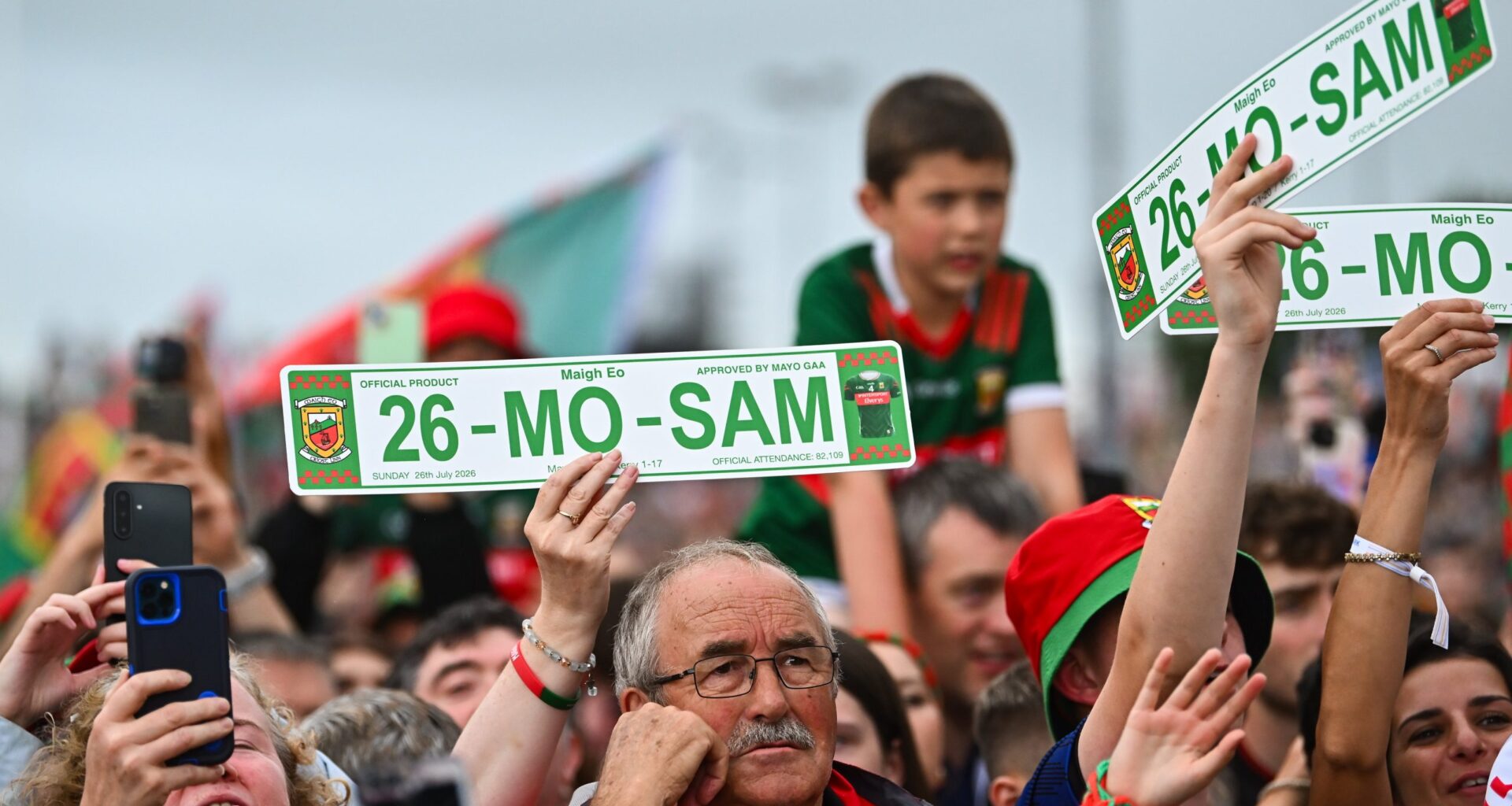 GAA Football All-Ireland Senior Champions Mayo Homecoming