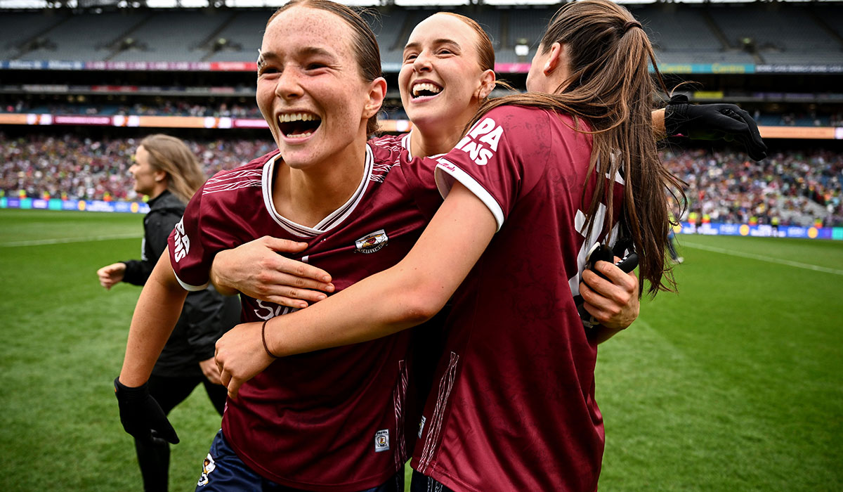 Triple delight for Galway girls as Divilly sisters celebrate Ladies All Ireland win