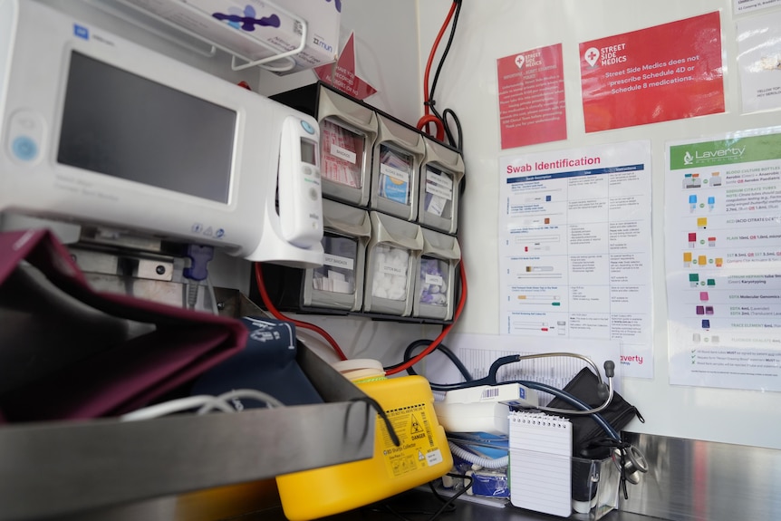 The service provides a range of healthcare
