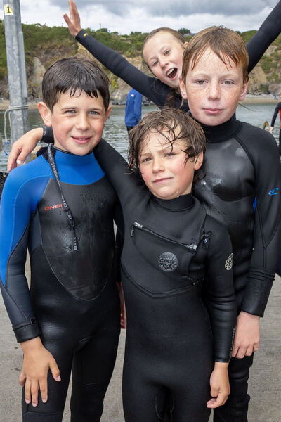  Jack, Remy ad Rian, at Boatstrand for Water Safety Ireland, summer camp. Photo: Joe Evans