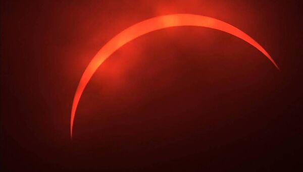 This picture of the Solar Eclipse over Roscommon Town was photographed by Bill Walsh.