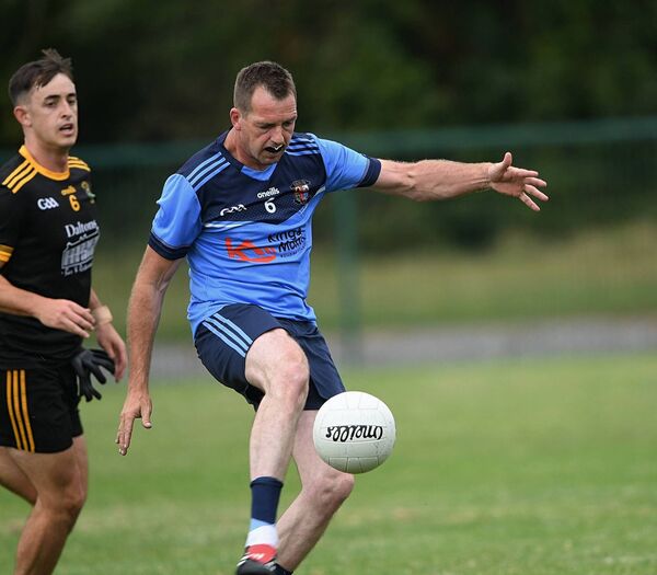 Kilmore's Gary Connellan in action during his side's famous victory against Fuerty in Strokestown on Saturday evening. Picture: Gerard O'Loughlin