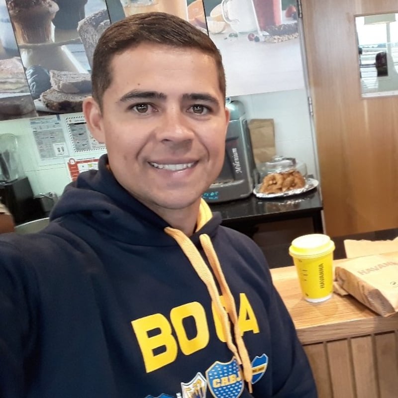 Judismar Weslei Batista, chief suspect in the murder of Jady Cristine Pereira Rosa, whose body was later found. Photo: Instagram
