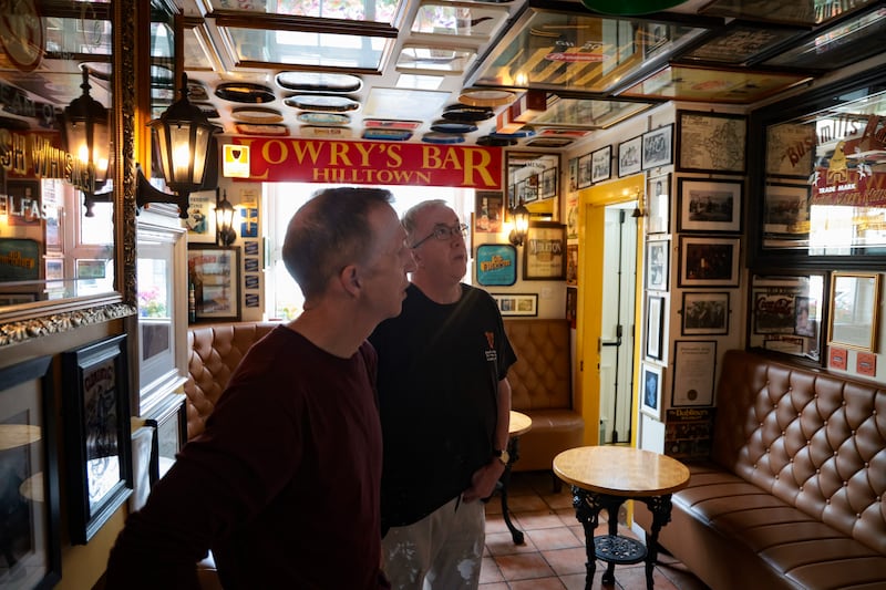 Lowry’s Bar in Hilltown, County Down. PICTURE: BRIAN LINCOLN