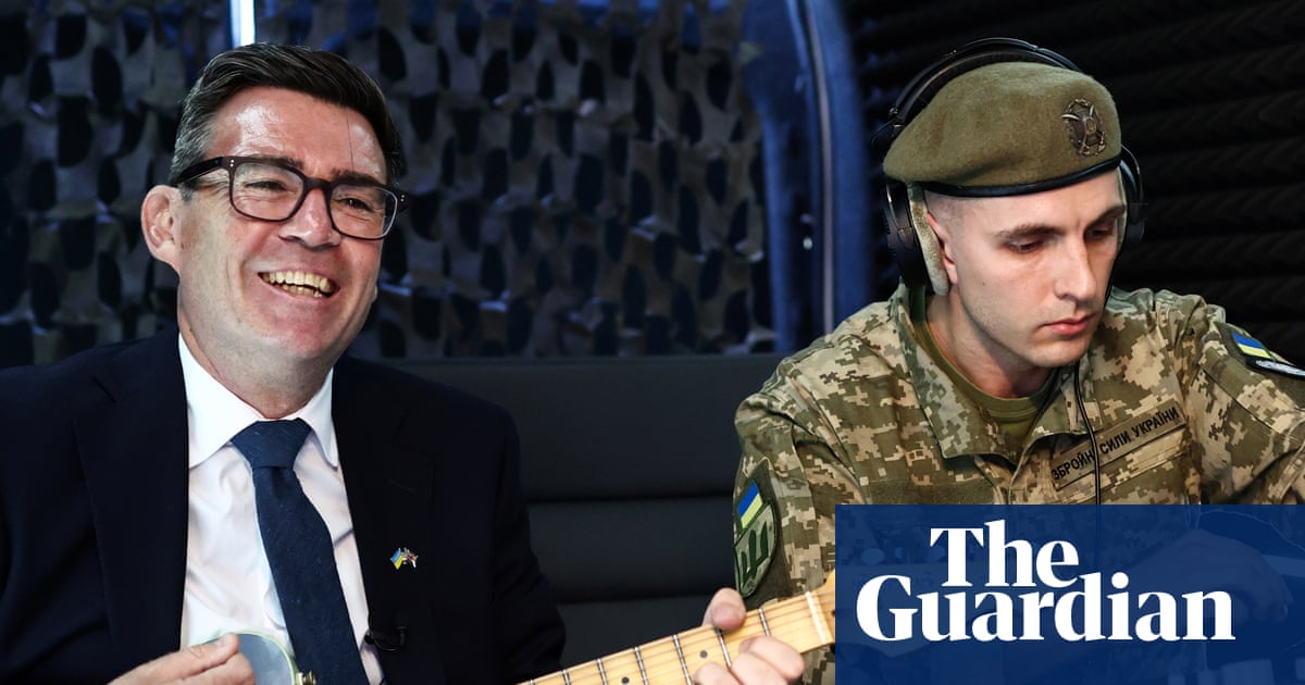 Bigmouth strums again: was Andy Burnham’s Smiths jam in Kyiv the perfect soundtrack to a Britain in freefall? | The Smiths
