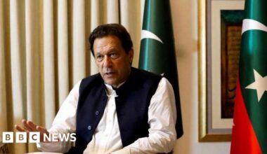 Jailed Pakistan ex-PM Imran Khan taken to hospital for treatment - BBC
