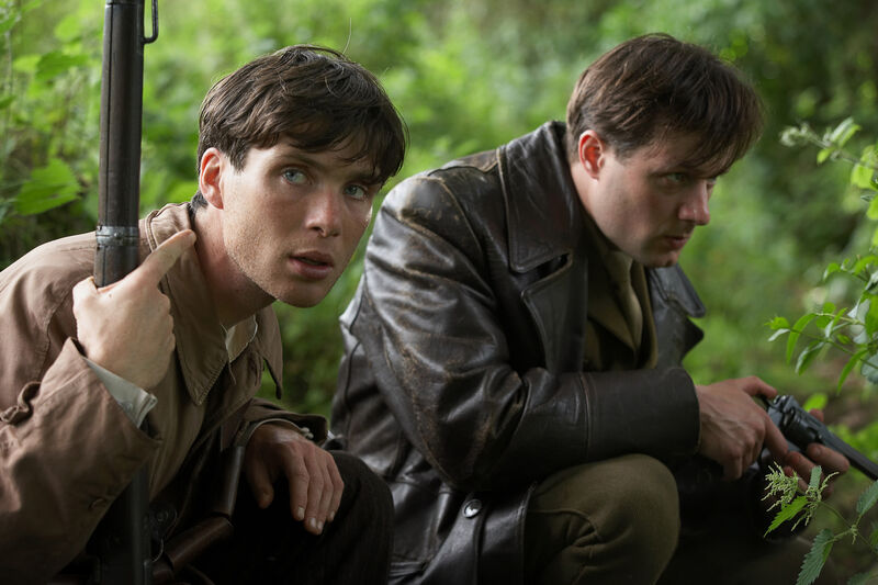 Cillian Murphy and Padraic Delaney in a scene from The Wind That Shakes The Barley.