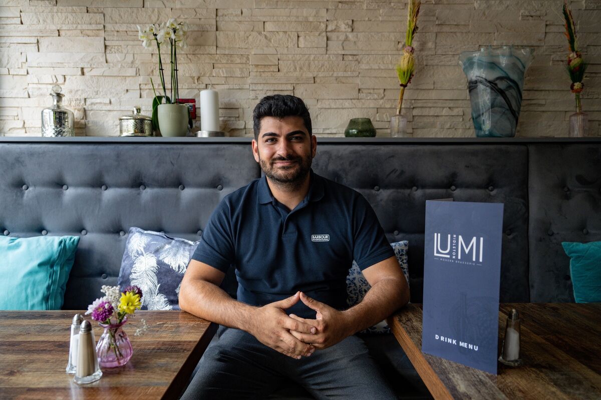 Halit Aker is pictured inside Lumi Café, the new café in Townspark, Midleton. Picture: Chani Anderson