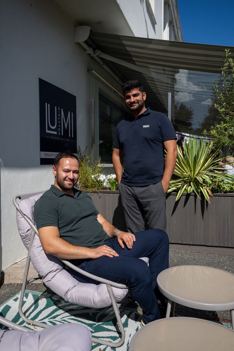 AT YOUR SERVICE: Halit Aker inside Lumi Café in Midleton.	Picture: Chani Anderson
                    