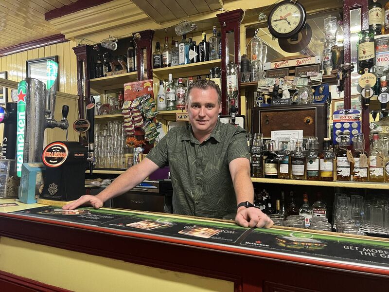 President of the Vintners Federation of Ireland (VFI) and owner of the Castle Inn in Cork city centre, Michael O’Donovan. 