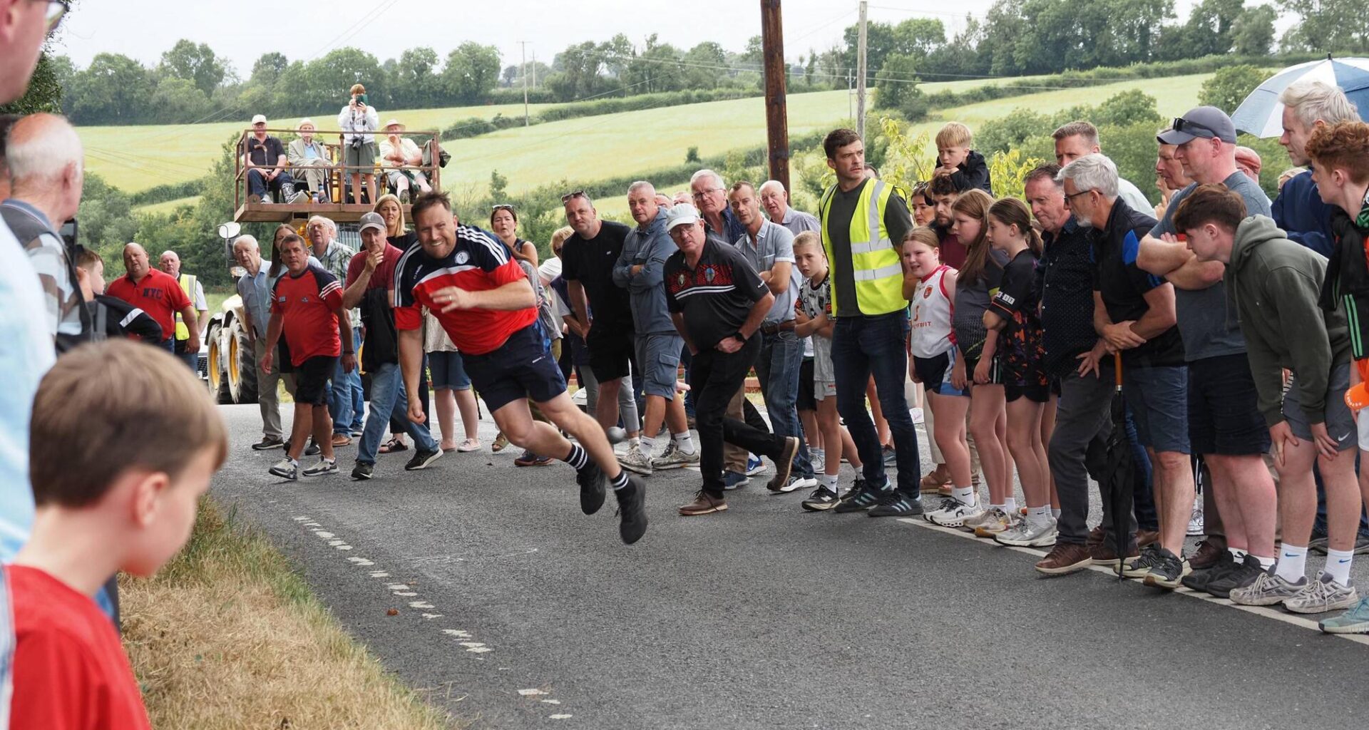 Eventual champion Arthur McDonagh in action in the 2026 Senior Mens All Ireland in Keady Tassagh, Armagh. Pic: Paul Stack
