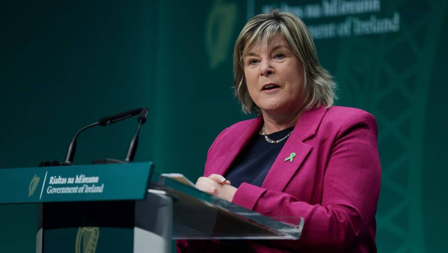 Minister of state for mental health Mary Butler also announced a new partnership with Community Therapy Ireland (CTI) to deliver 9,000 free counselling sessions to a range of groups. File picture