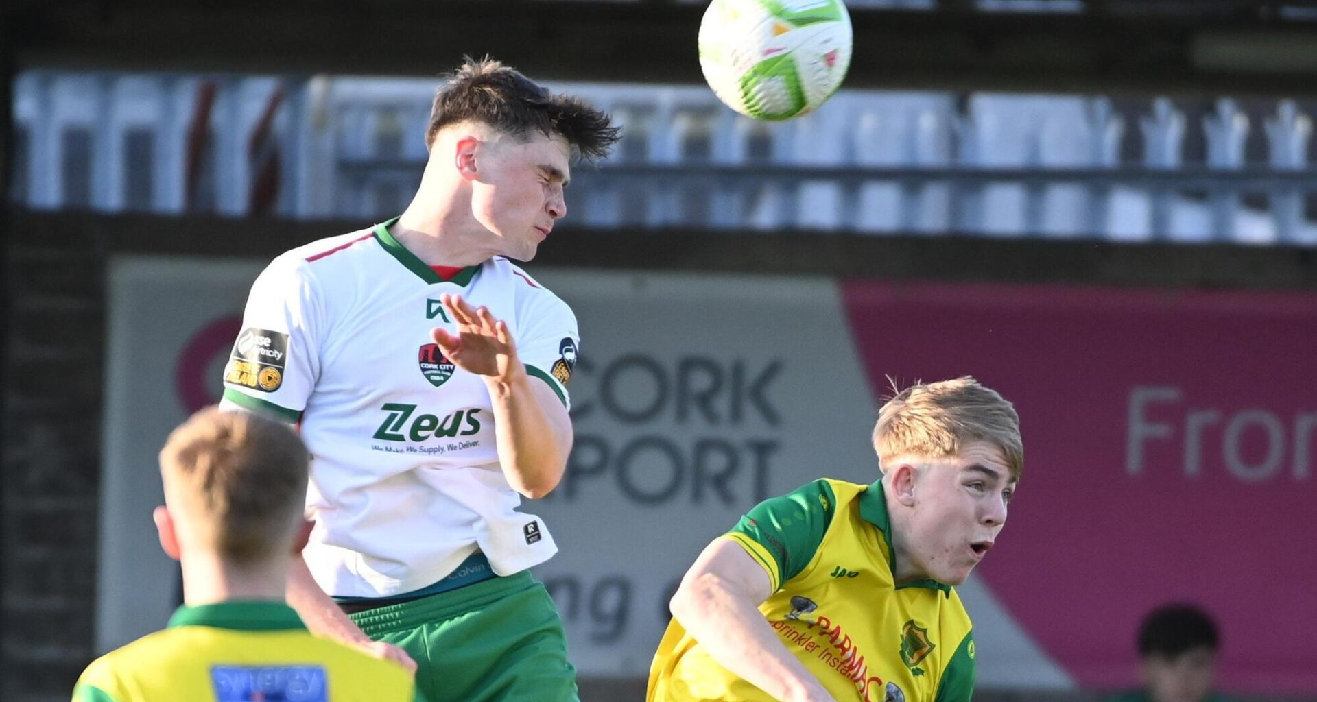 HEADING TO BRENTFORD: Cork City defender Donal O’Connor will be joining the Irish legion at Brentford after the club managed by Keith Andrews brokered an upfront fee of €170,000 for the teen. Pic: Eddie O'Hare.