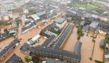 The study was commissioned some 10 months after Storm Babet wreaked havoc on the south-east of the country, particularly in the Midleton area which was devastated by flood waters, with a full month’s worth of rainwater falling in less than two days. File photo: Guileen Coast Guard unit.
