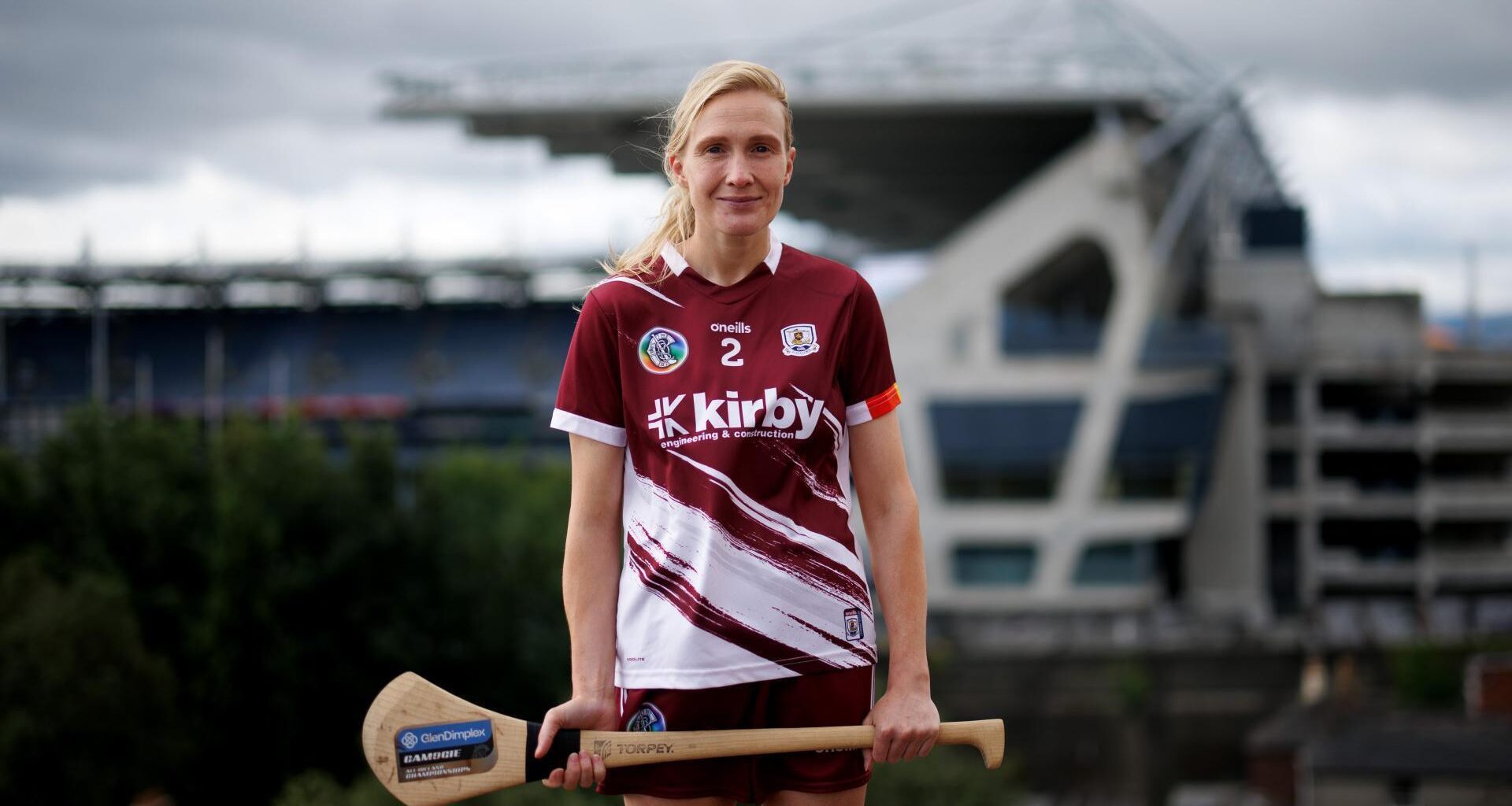 MOTHER'S DAY: Galway's Shauna Healy is ready for the All-Ireland camogie final. Pic: ©INPHO/James Crombie.