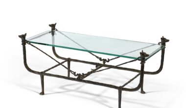 Table basse 'Berceau', Diego Giacometti (1902-1985).