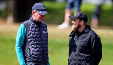 WATCHING ON: Shane Lowry in attendance. Pic: INPHO/Dan Clohessy.