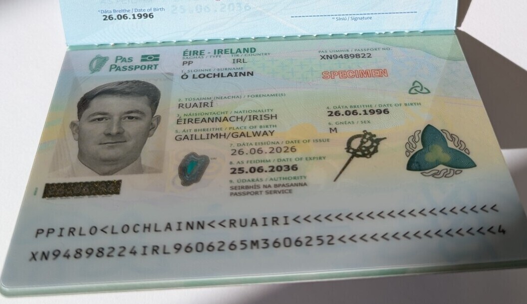 Plans for the new service were revealed just weeks after the unveiling of Ireland's next-generation passports which will include world-first security features. Cillian Sherlock/PA