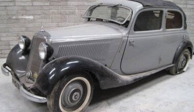 This 1937 Mercedes-Benz was the car used by Hitler's ambassador to Ireland.
