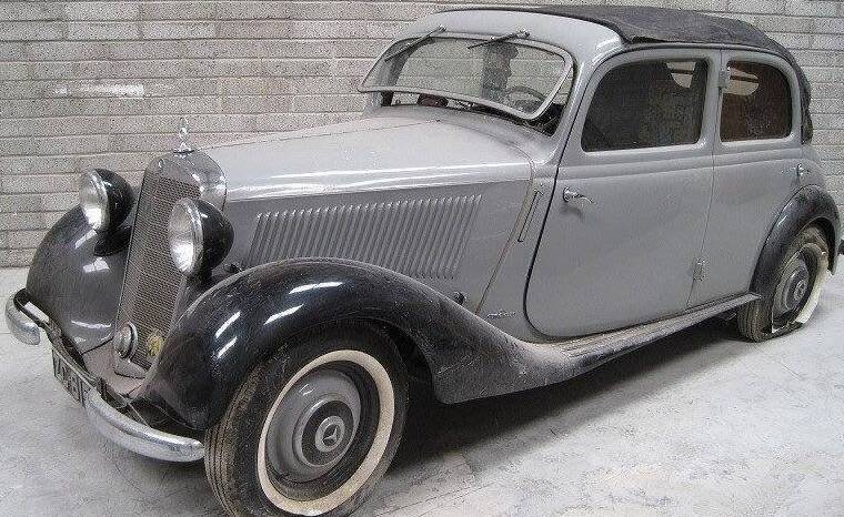 This 1937 Mercedes-Benz was the car used by Hitler's ambassador to Ireland.