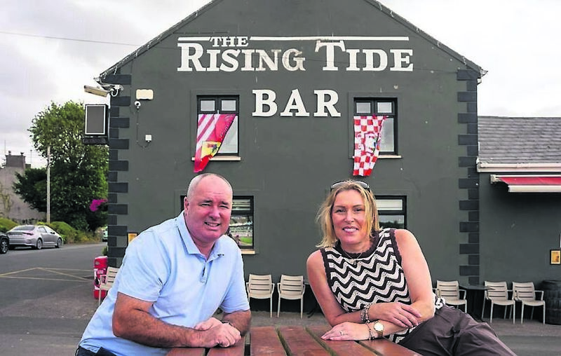 The couple started running the pub seven years ago. 