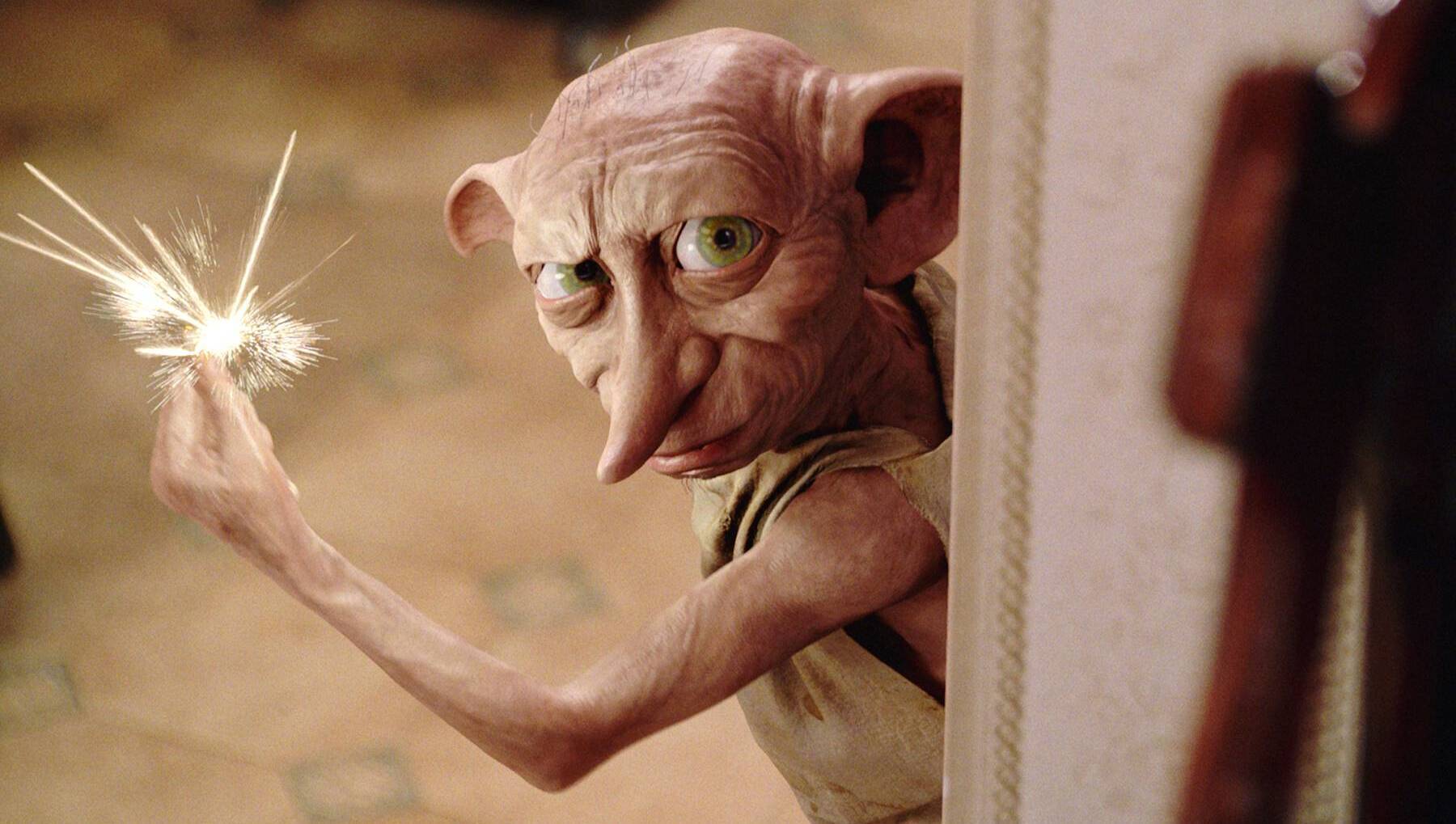 Dobby the house elf from the Harry Potter films. Picture: Warner Bros