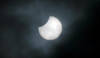 A near-total eclipse of the setting sun will be visible from most parts of Ireland this coming Wednesday. Picture: Mark Stedman/©RollingNews.ie.