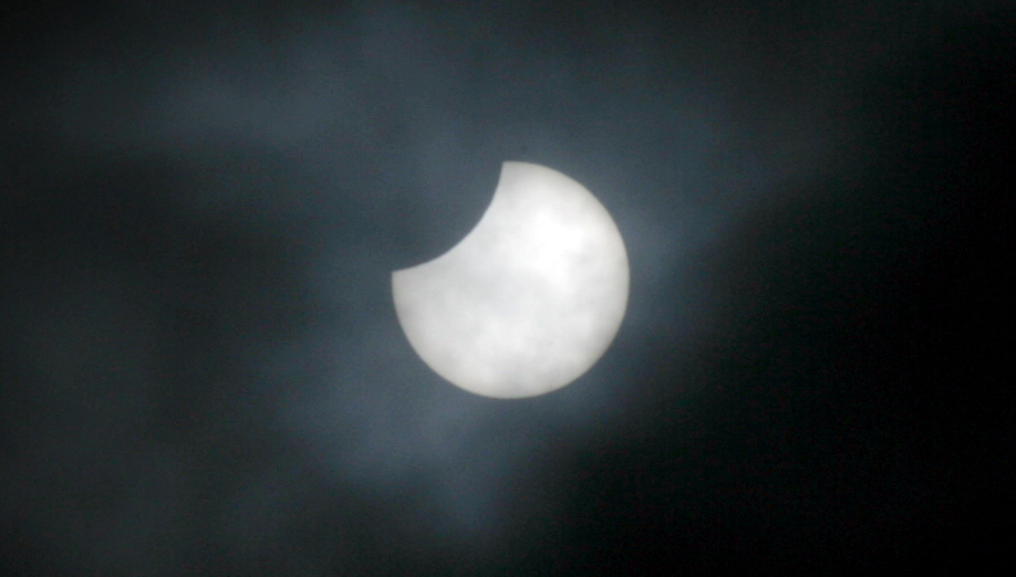 A near-total eclipse of the setting sun will be visible from most parts of Ireland this coming Wednesday. Picture: Mark Stedman/©RollingNews.ie.