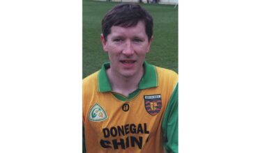 Donegal footballer James McHugh, pictured in 1996, who died in a collision in Cavan on Monday, August 10. File picture: Matthew Browne/Inpho