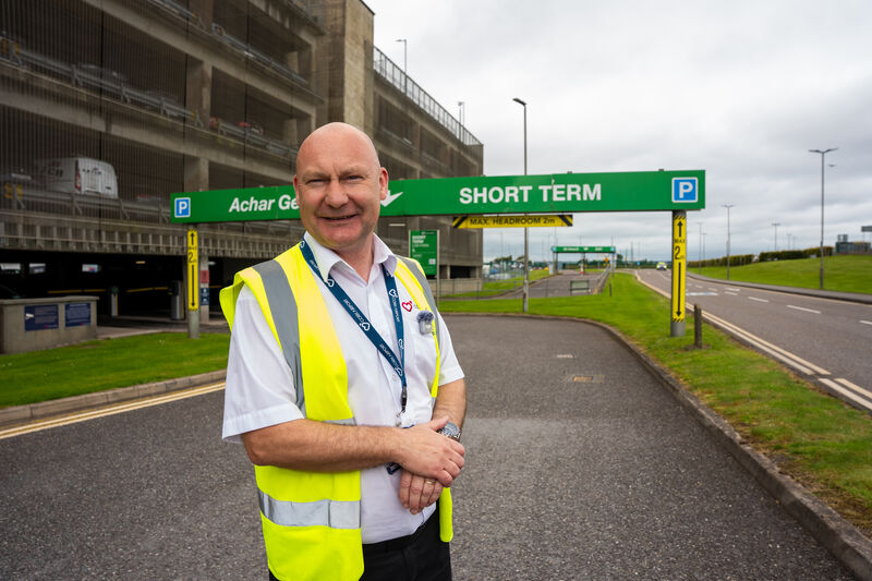 Cork Airport Parking attendant Bernard Dooling. Picture: Noel Sweeney