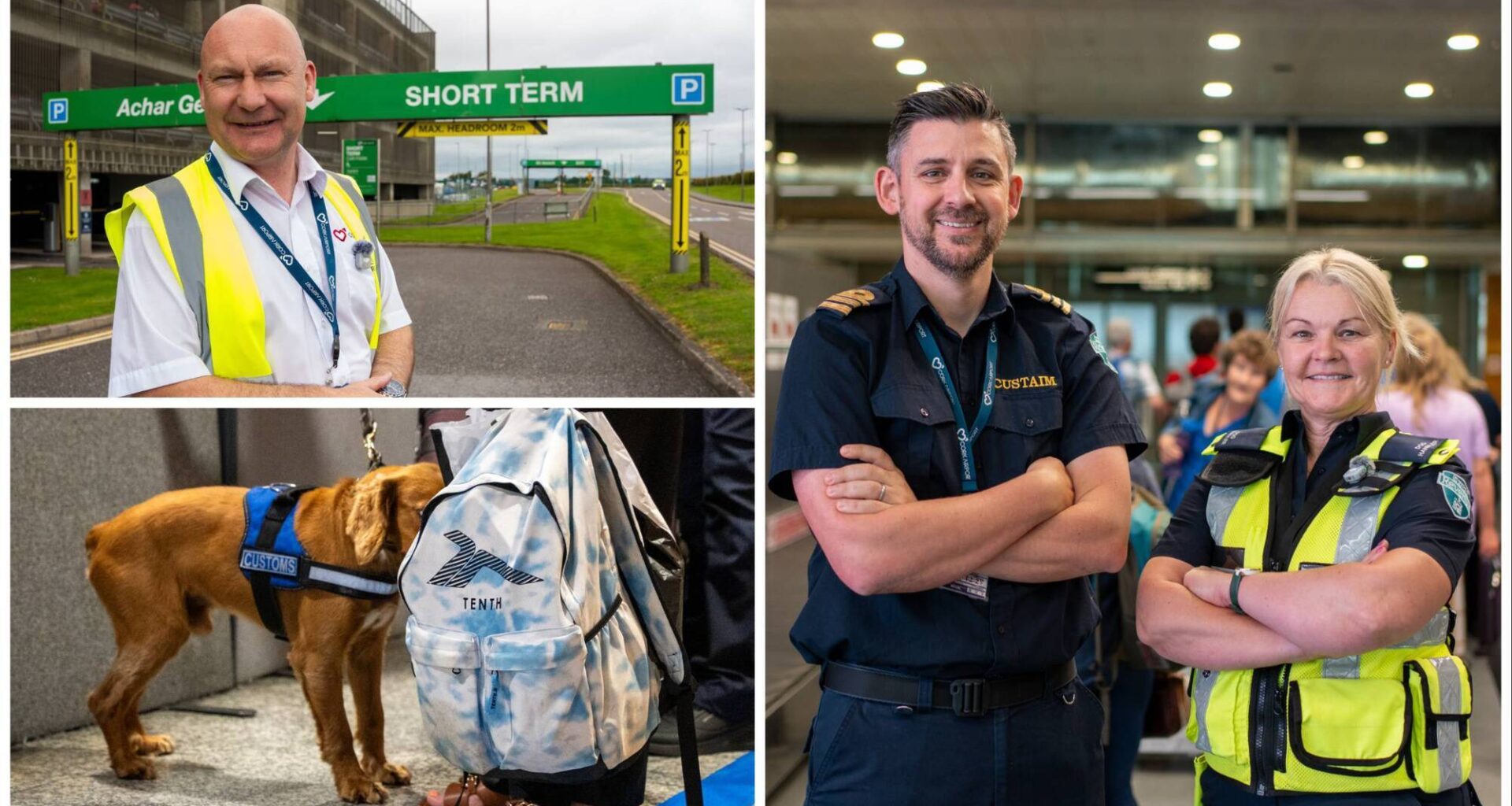 Some of the staff behind the scenes at Cork Airport. Pictures: Noel Sweeney
