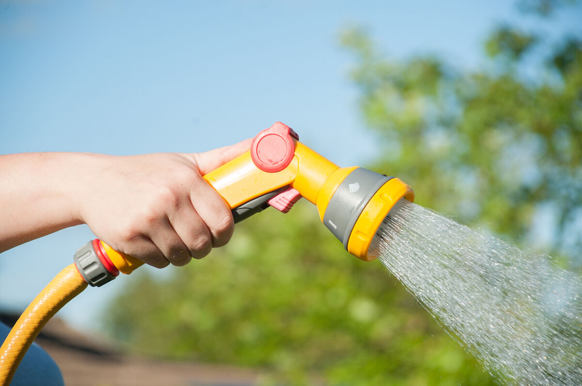 Uisce Éireann announced this week that the hosepipe ban, currently in place until August 26, could potentially be extended. Picture: Karlis Dzjamko/Alamy Live News