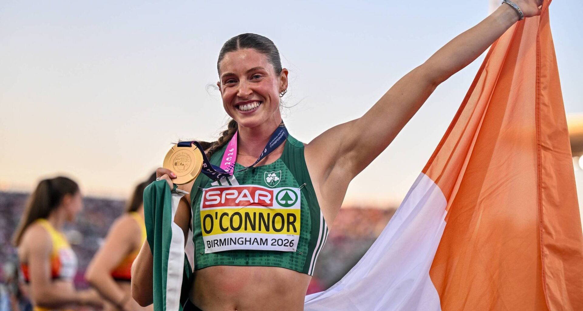 Kate O'Connor won her seventh medal of the last 18 months. Pic: Sam Barnes/Sportsfile