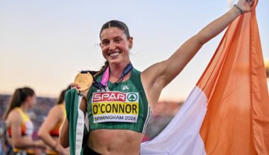 Kate O'Connor won her seventh medal of the last 18 months. Pic: Sam Barnes/Sportsfile