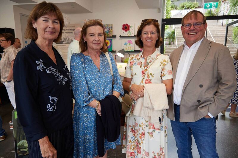 Fiona and Dara Quinn, and Carole and Mark Nolan from Cork. Picture: Miki Barlok