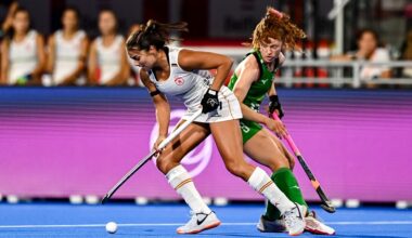 Ireland had a tough 3-2 defeat to Spain in their opening match of the FIH Women's Hockey World Cup. Pic: Ben McShane/Sportsfile