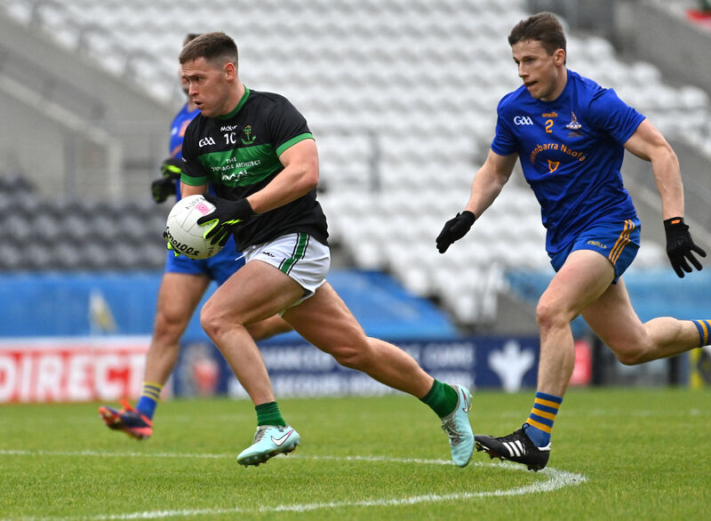  Kevin O'Donovan scored 0-4 from play at wing-back for Nemo Rangers. Picture Dan Linehan