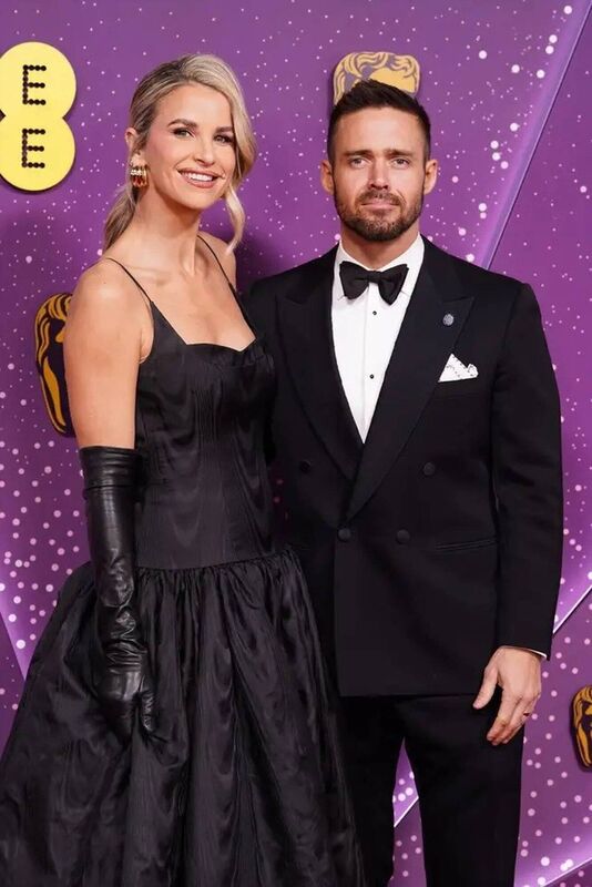 Vogue Williams and Spencer Matthews at the BAFTA Film Awards 2026 Picture: Ian West/PA
