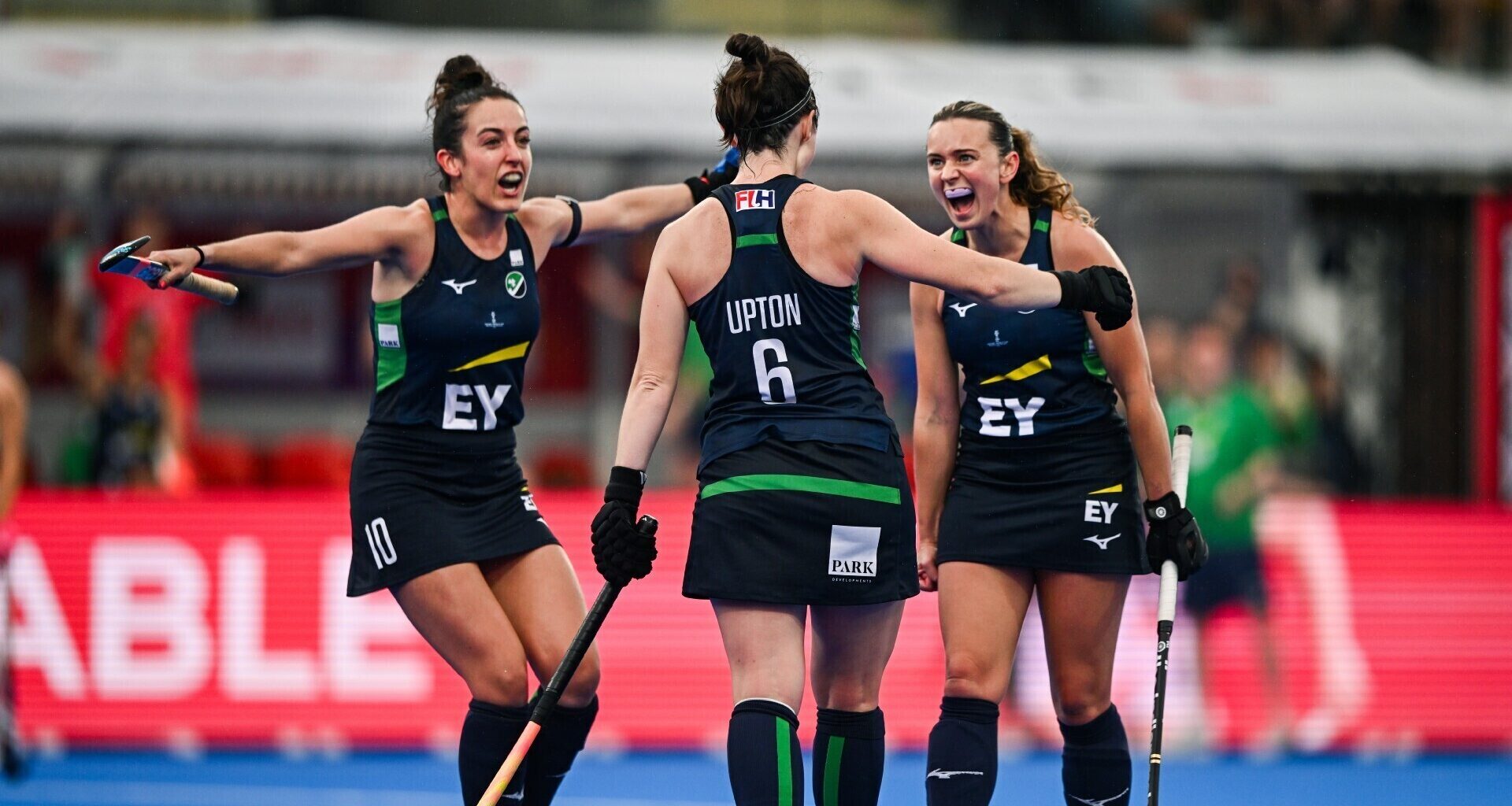 Róisín Upton on Ireland's clash with Belgium: “Hopefully there will be a great atmosphere and the Irish have travelled in numbers out here which is phenomenal.” Pic: Ben McShane/Sportsfile