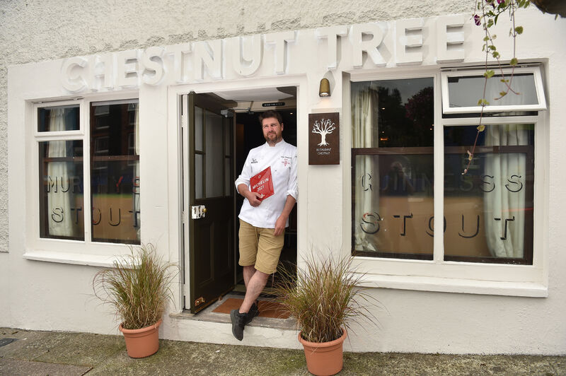  Chef Rob Krawczyk who was awarded a Michelin star for 2021 at his Chestnut Restaurant on Staball Hill, Ballydehob, west Cork. He has two previous awards for 2019 and 2020. Picture: Dan Linehan