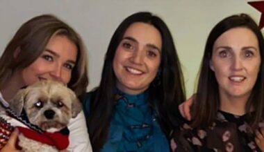 A GoFundMe page has been launched to help support three sisters Alma and Niamh Kinsella and Ella Hendricken who were injured in the recent M9 crash along with a little boy. Picture: GoFundMe 
