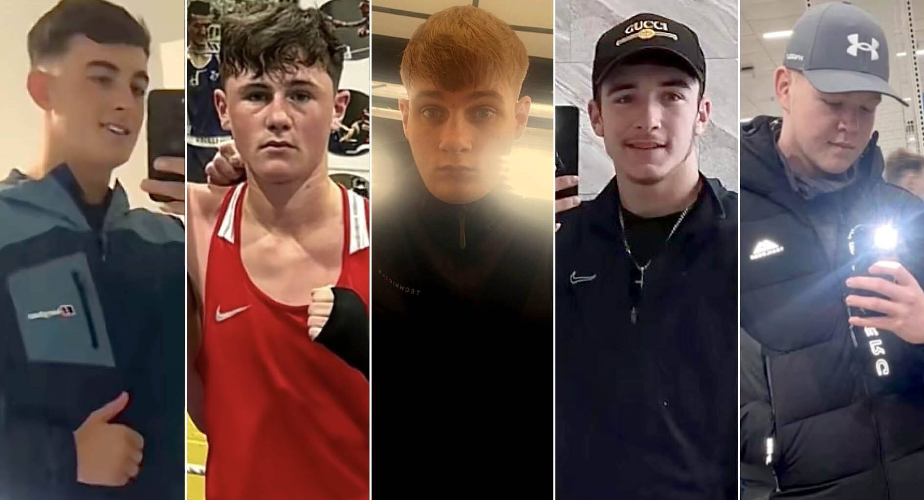 L-R: Alex McCarthy, Joey Carthy, Kamil Pustkowski, Jack Kennedy, Jeremy O'Brien