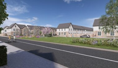 A computer-generated picture of the proposed 1,150-home development in Ballincollig by the O'Flynn Group.
