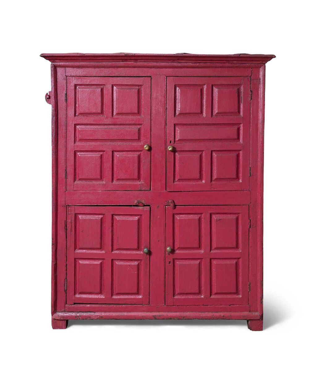 An 18th-century painted larder at Adam's.
