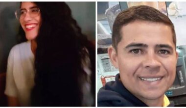 Jady Cristine Pereira Rosa (left) and Judismar Wesley Batista.