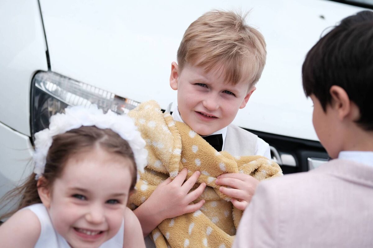 Esmé Murphy, Jack Rice and Sami Rice-Osman.