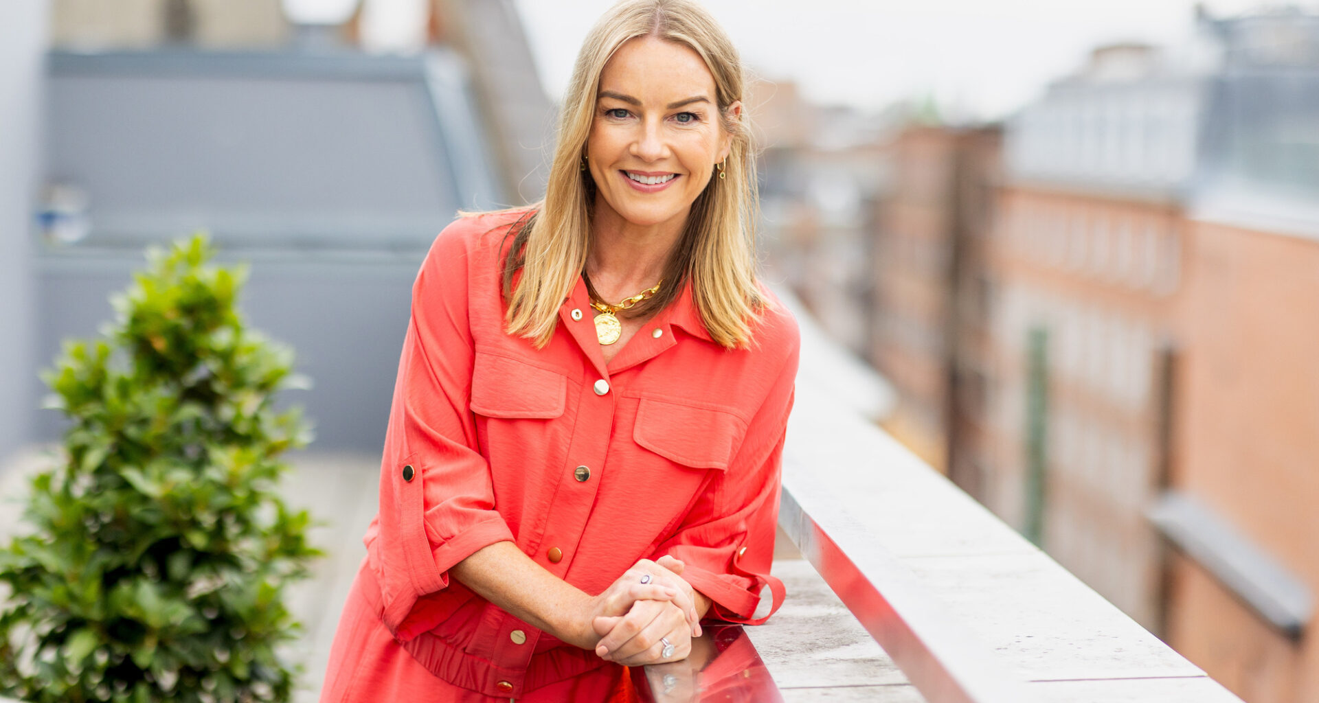 Broadcaster Claire Byrne at Newstalk's Marconi House, Dublin. Picture: Gareth Chaney