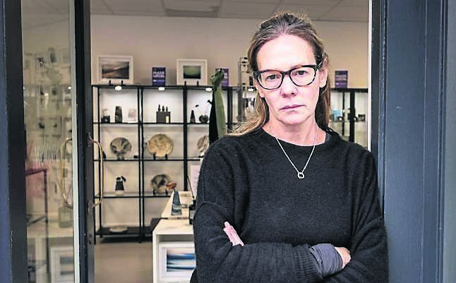 Lisa Wiltsey, co-owner of Lily Designs, on Killarney's College St. Picture: Neil Michael